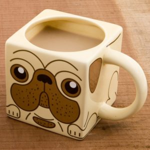 square pug mug