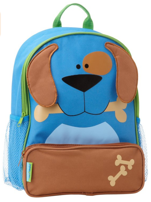 childs dog backpack blue