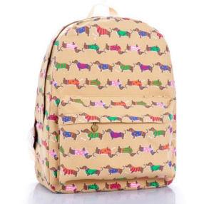 dachshund backpack decoration