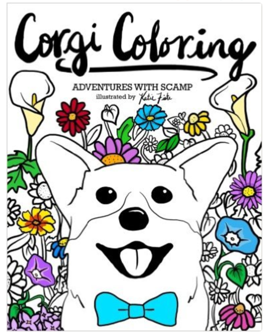 cute dog coloring books